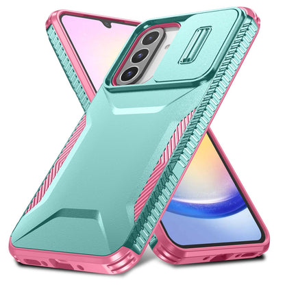 Samsung Galaxy A26 5G Phone Case with Sliding Camshield | Military-Grade TPU & PC Protective Anti-Scratch Anti-Skid Cover, Durable Shockproof Design