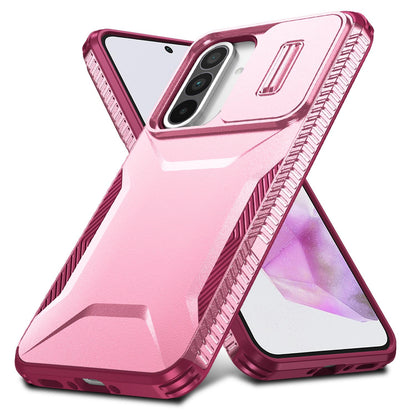 Samsung Galaxy A36 5G Phone Case with Sliding Camshield | Military-Grade TPU & PC Protective Anti-Scratch Anti-Skid Cover, Durable Shockproof Design