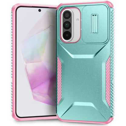 Samsung Galaxy A36 5G Phone Case with Sliding Camshield | Military-Grade TPU & PC Protective Anti-Scratch Anti-Skid Cover, Durable Shockproof Design