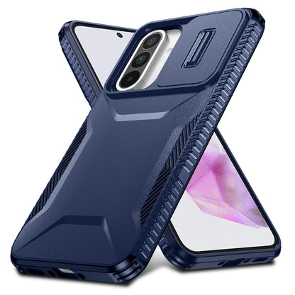 Samsung Galaxy A56 5G Phone Case with Sliding Camshield | Military-Grade TPU & PC Protective Anti-Scratch Anti-Skid Cover, Durable Shockproof Design