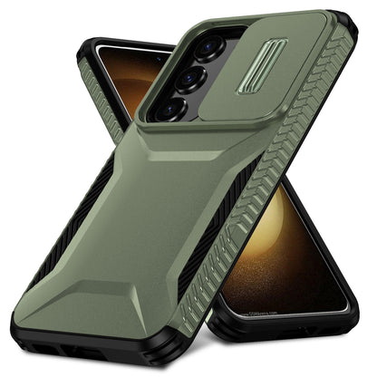 Samsung Galaxy S23+ 5G Phone Case with Sliding Camshield | Military-Grade TPU & PC Protective Anti-Scratch Anti-Skid Cover, Durable Shockproof Design