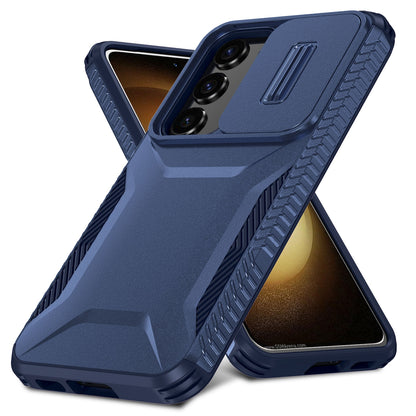 Samsung Galaxy S23+ 5G Phone Case with Sliding Camshield | Military-Grade TPU & PC Protective Anti-Scratch Anti-Skid Cover, Durable Shockproof Design
