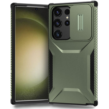 Samsung Galaxy S23 Ultra 5G Phone Case with Sliding Camshield | Military-Grade TPU & PC Protective Anti-Scratch Anti-Skid Cover, Durable Shockproof Design