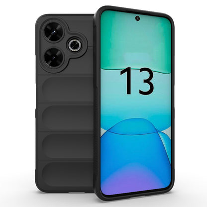 Redmi 13 4G Global Magic Shield TPU + Flannel Phone Case - Stylish, Durable, and Lightweight Protection