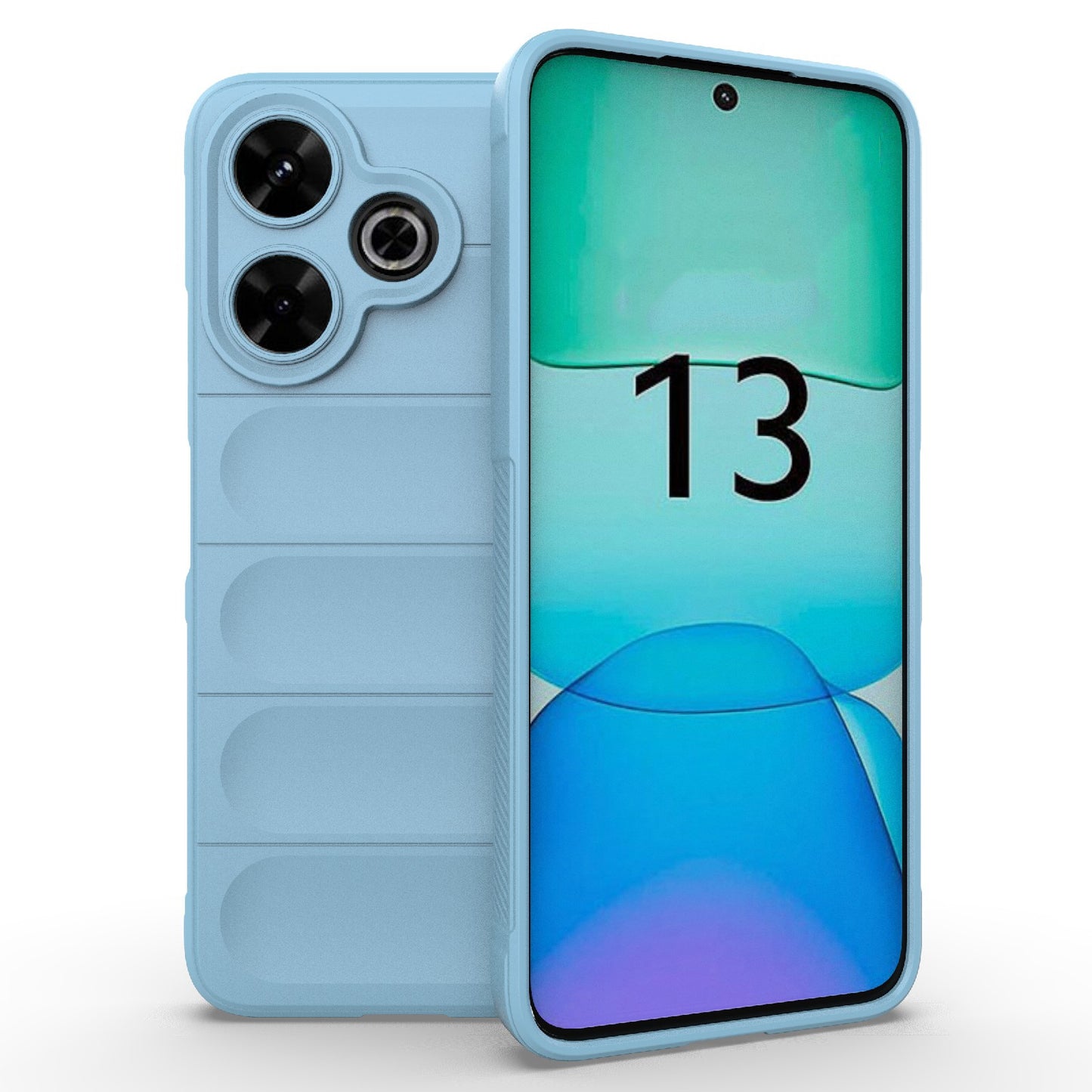 Redmi 13 4G Global Magic Shield TPU + Flannel Phone Case - Stylish, Durable, and Lightweight Protection