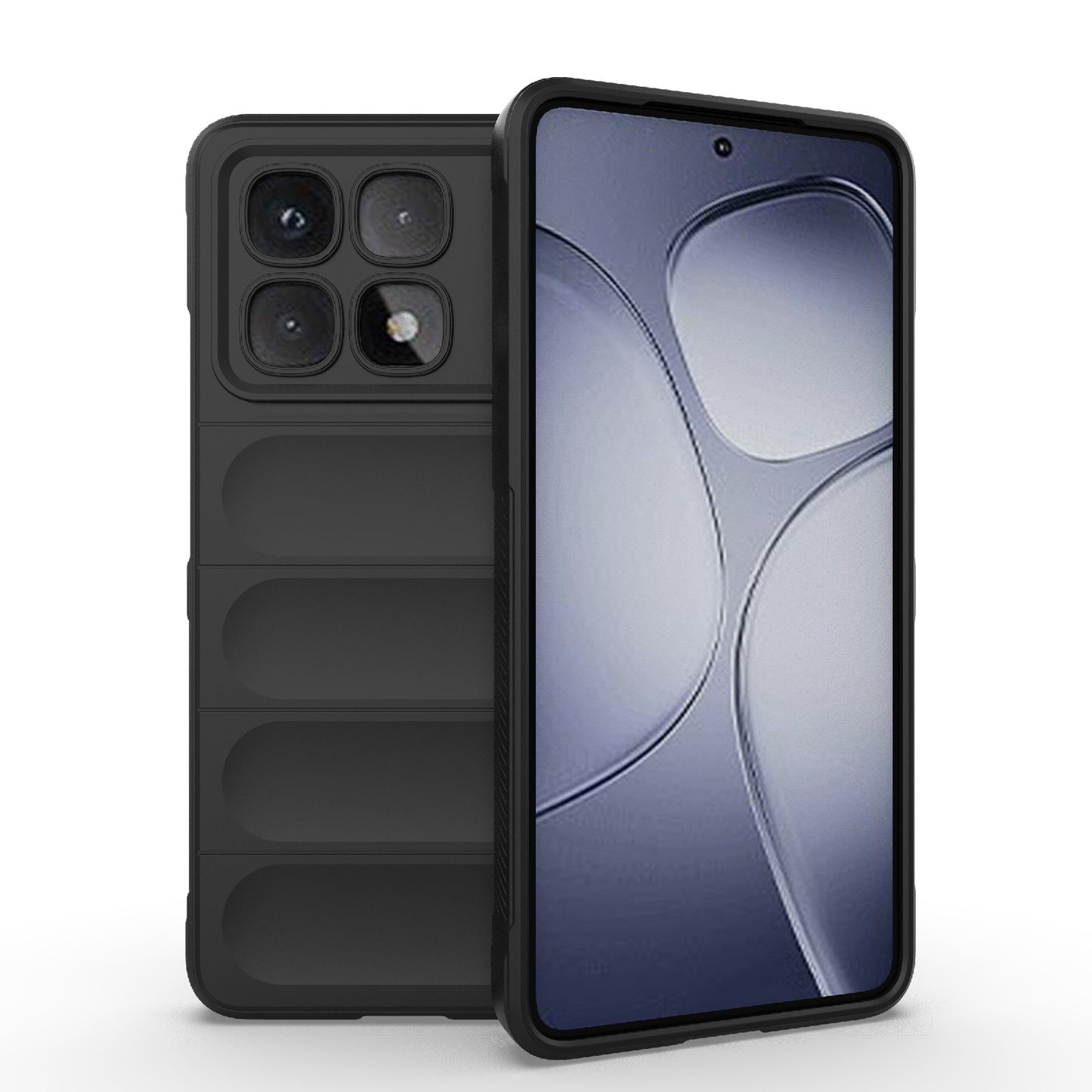 Redmi K70 Ultra Global Magic Shield TPU + Flannel Phone Case - Stylish, Durable, and Lightweight Protection