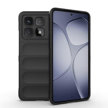Redmi K70 Ultra Global Magic Shield TPU + Flannel Phone Case - Stylish, Durable, and Lightweight Protection