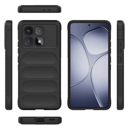 Redmi K70 Ultra Global Magic Shield TPU + Flannel Phone Case - Stylish, Durable, and Lightweight Protection