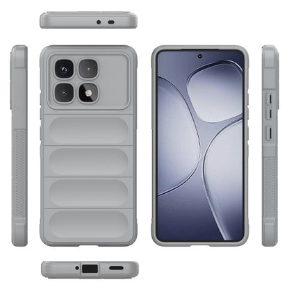 Redmi K70 Ultra Global Magic Shield TPU + Flannel Phone Case - Stylish, Durable, and Lightweight Protection