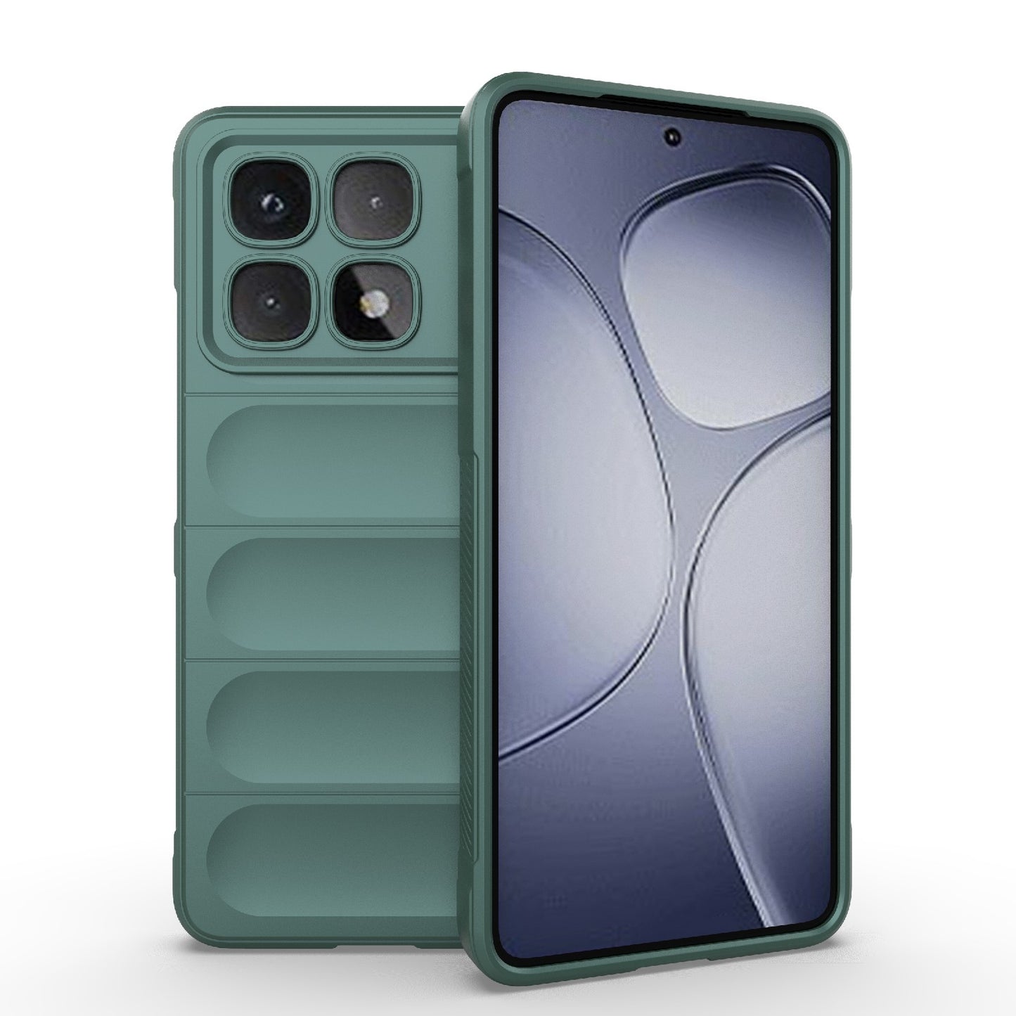 Redmi K70 Ultra Global Magic Shield TPU + Flannel Phone Case - Stylish, Durable, and Lightweight Protection
