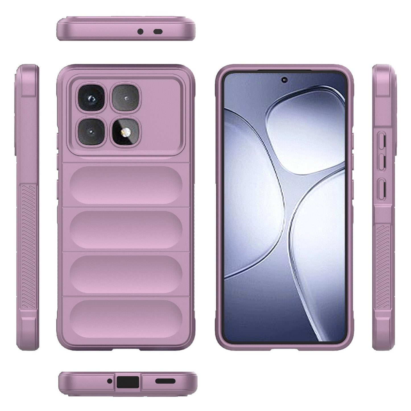 Redmi K70 Ultra Global Magic Shield TPU + Flannel Phone Case - Stylish, Durable, and Lightweight Protection