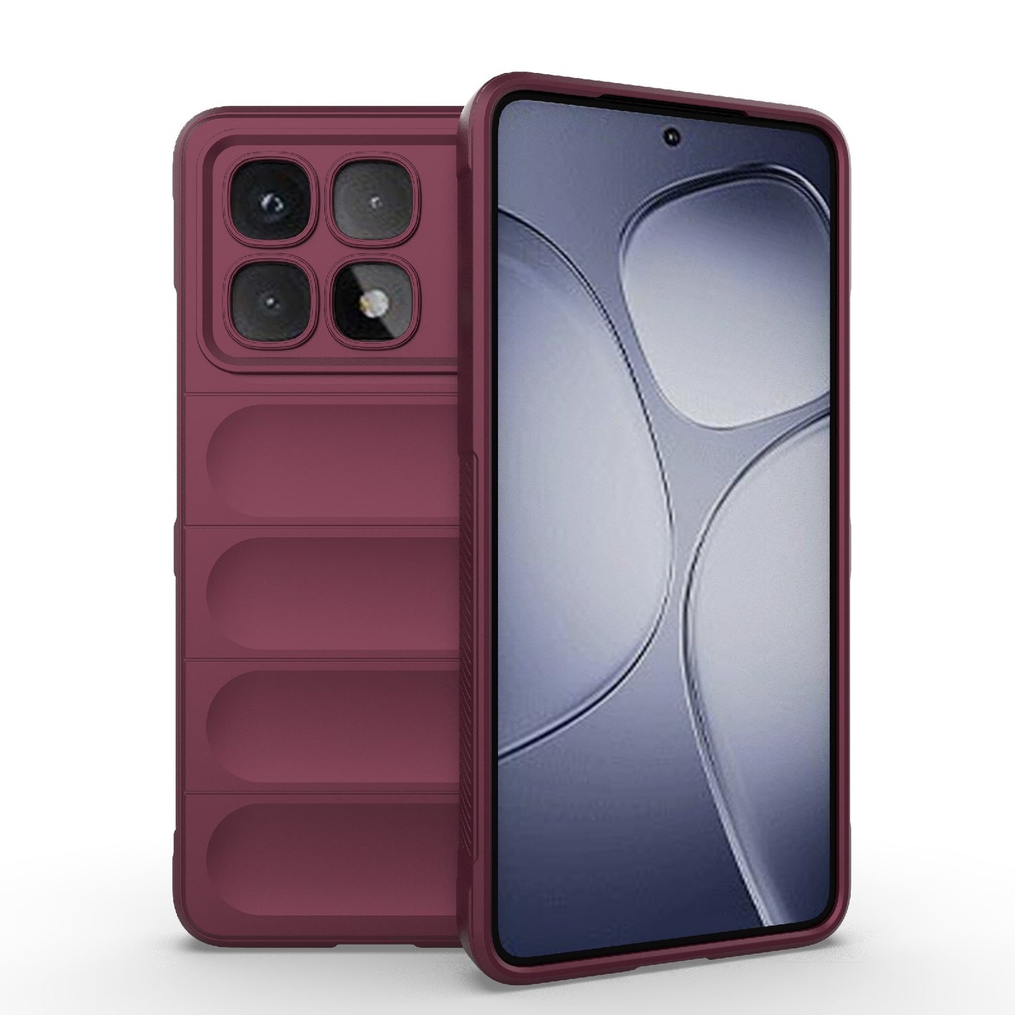 Redmi K70 Ultra Global Magic Shield TPU + Flannel Phone Case - Stylish, Durable, and Lightweight Protection