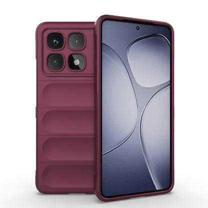 Redmi K70 Ultra Global Magic Shield TPU + Flannel Phone Case - Stylish, Durable, and Lightweight Protection