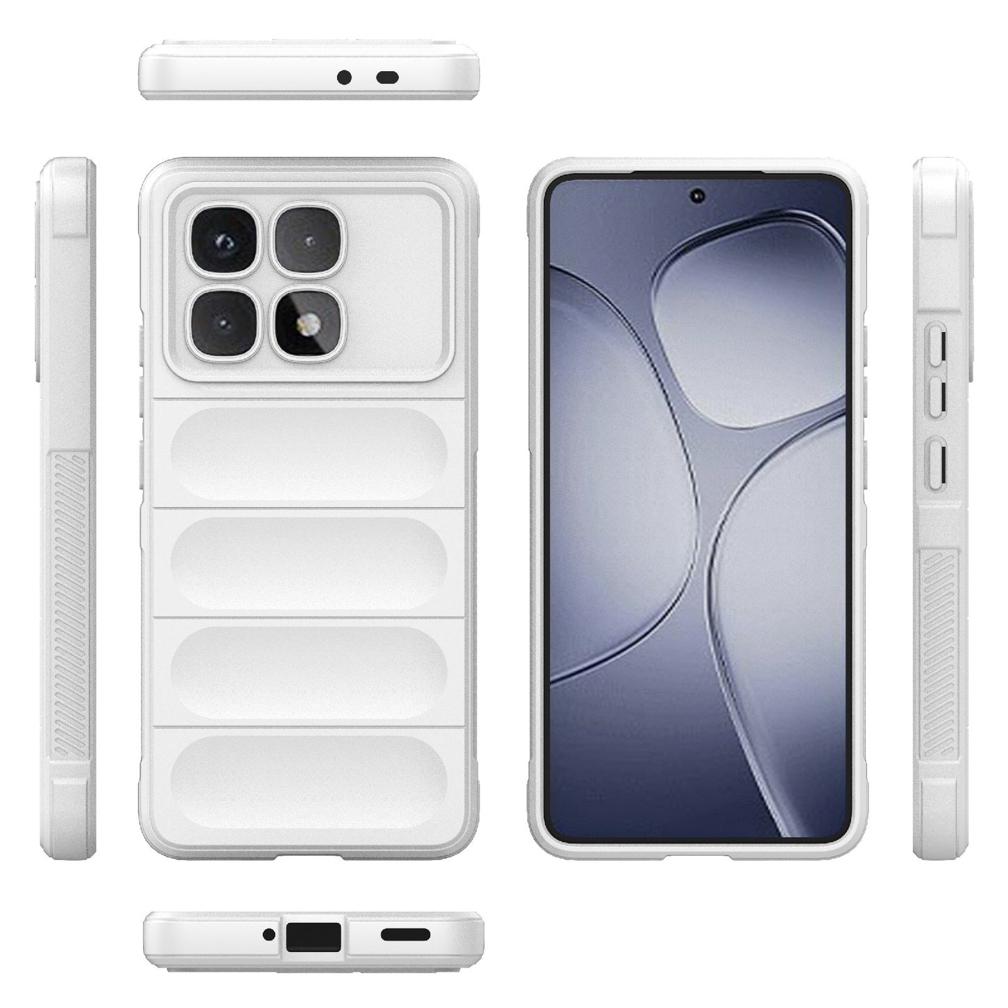 Redmi K70 Ultra Global Magic Shield TPU + Flannel Phone Case - Stylish, Durable, and Lightweight Protection