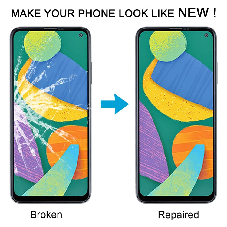 Samsung Galaxy F52 5G SM-E526B 10pcs Replacement Front Screen Outer Glass Lens with OCA Adhesive