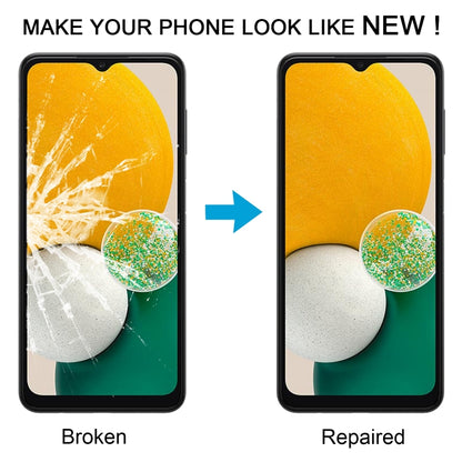 10pcs Front Screen Outer Glass Lens with OCA Adhesive for Samsung Galaxy A13 5G SM-A136B - Replacement Parts