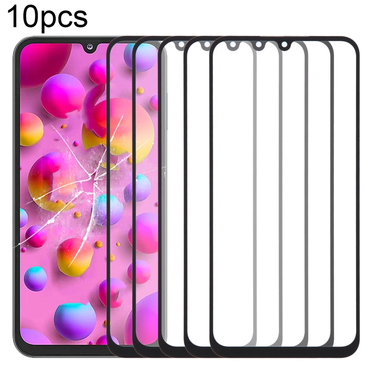 10pcs Front Screen Outer Glass Lens with OCA Adhesive for Samsung Galaxy F15 SM-E156B - Replacement Parts