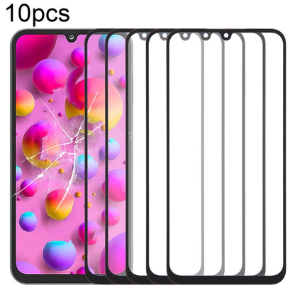 10pcs Front Screen Outer Glass Lens with OCA Adhesive for Samsung Galaxy F15 SM-E156B - Replacement Parts