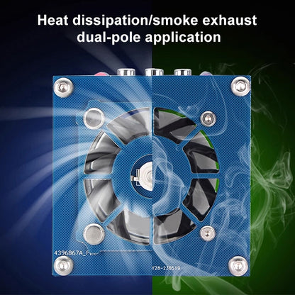 VBST-491 Quick Cooling UV Curing Fan with Adjustable Speed, Portable Design & Quiet Operation for Efficient Repairs
