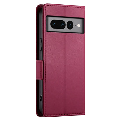Google Pixel 7 Pro Magnetic Leather Wallet Case with Card Slots, Stand Function & Full Protection