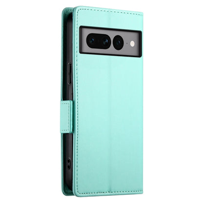 Google Pixel 7 Pro Magnetic Leather Wallet Case with Card Slots, Stand Function & Full Protection