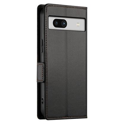 Google Pixel 7a Magnetic Leather Wallet Case with Card Slots, Stand Function & Full Protection