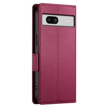 Google Pixel 7a Magnetic Leather Wallet Case with Card Slots, Stand Function & Full Protection