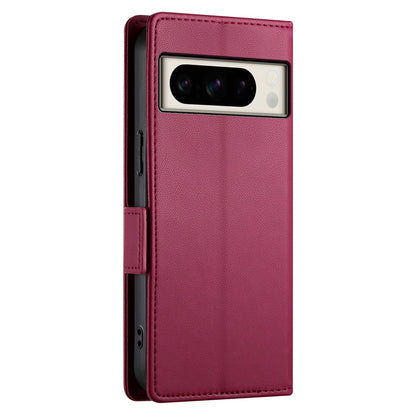 Google Pixel 8 Pro Magnetic Leather Wallet Case with Card Slots, Stand Function & Full Protection