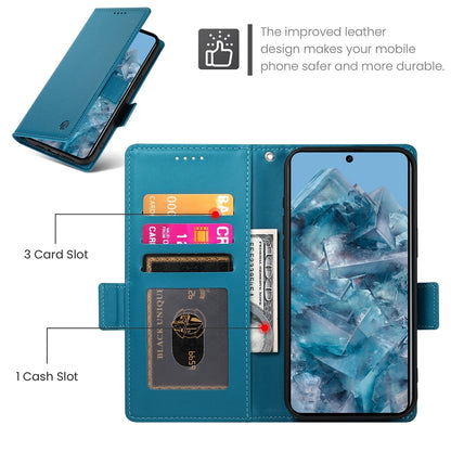 Google Pixel 8 Pro Magnetic Leather Wallet Case with Card Slots, Stand Function & Full Protection