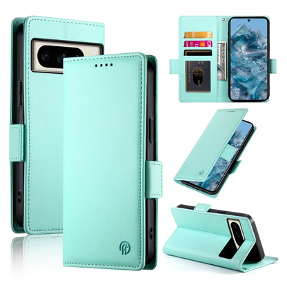 Google Pixel 8 Pro Magnetic Leather Wallet Case with Card Slots, Stand Function & Full Protection
