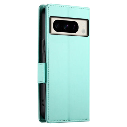 Google Pixel 8 Pro Magnetic Leather Wallet Case with Card Slots, Stand Function & Full Protection