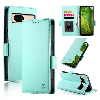 Google Pixel 8a Magnetic Leather Wallet Case with Card Slots, Stand Function & Full Protection