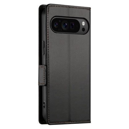 Google Pixel 9 Pro Magnetic Leather Wallet Case with Card Slots, Stand Function & Full Protection