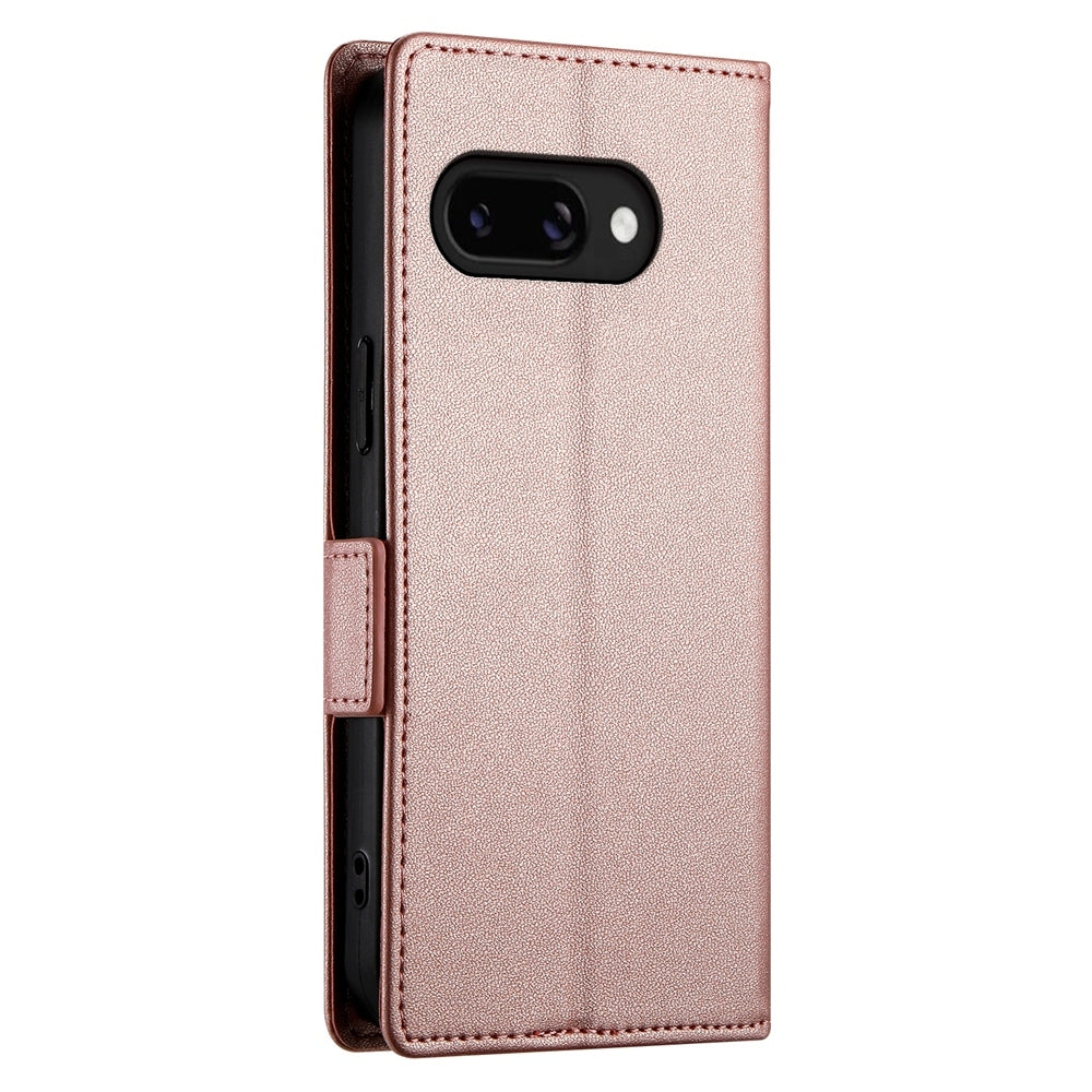Google Pixel 9a Magnetic Leather Wallet Case with Card Slots, Stand Function & Full Protection