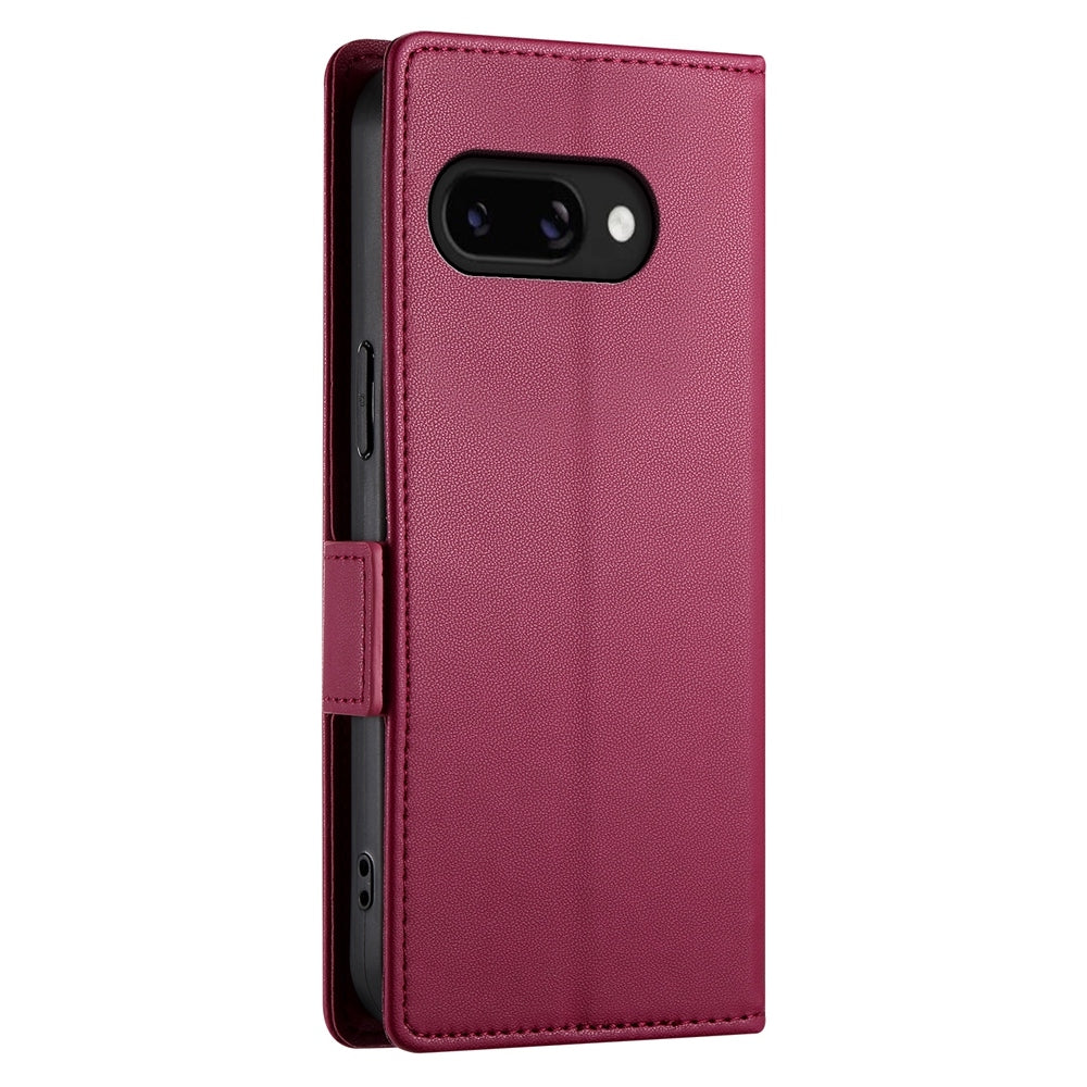 Google Pixel 9a Magnetic Leather Wallet Case with Card Slots, Stand Function & Full Protection
