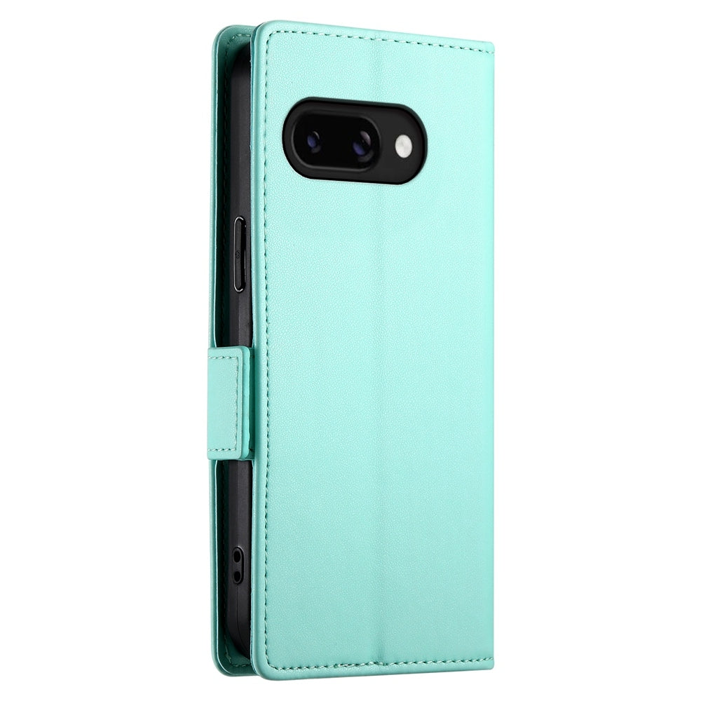 Google Pixel 9a Magnetic Leather Wallet Case with Card Slots, Stand Function & Full Protection