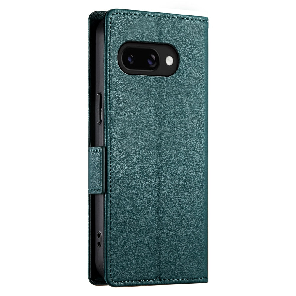Google Pixel 9a Magnetic Leather Wallet Case with Card Slots, Stand Function & Full Protection