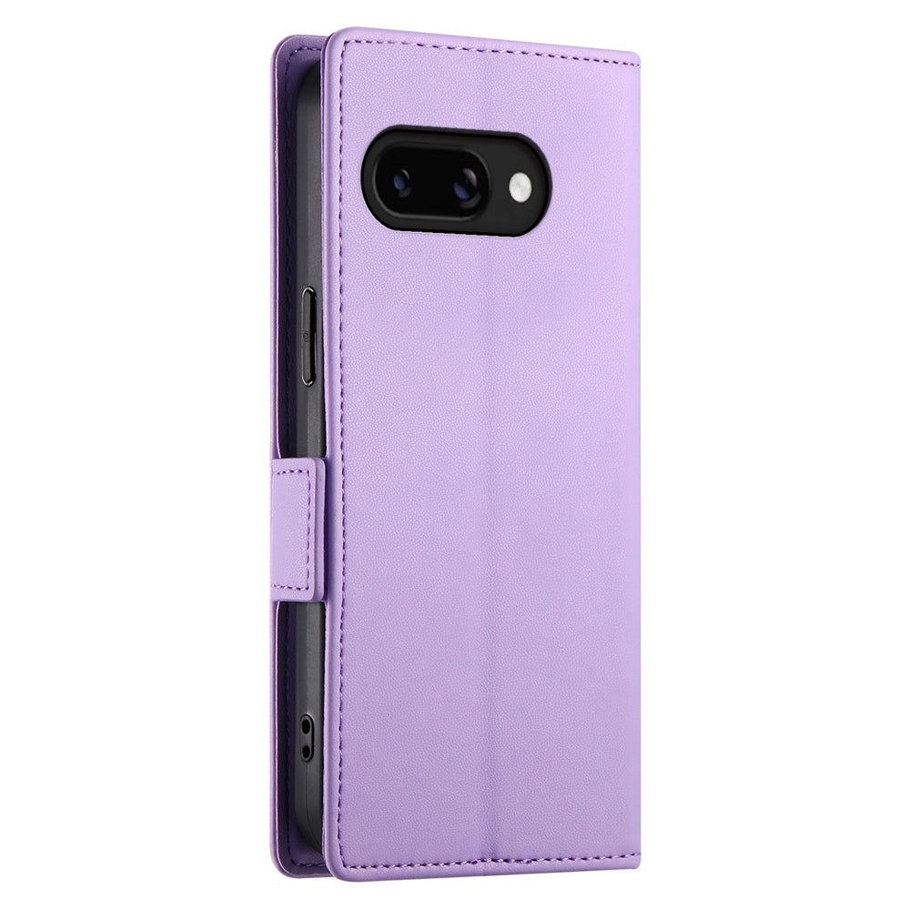 Google Pixel 9a Magnetic Leather Wallet Case with Card Slots, Stand Function & Full Protection