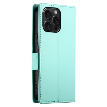 iPhone 15 Pro Max Magnetic Leather Wallet Case with Card Slots, Stand Function & Full Protection