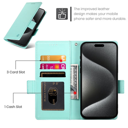 iPhone 15 Pro Max Magnetic Leather Wallet Case with Card Slots, Stand Function & Full Protection