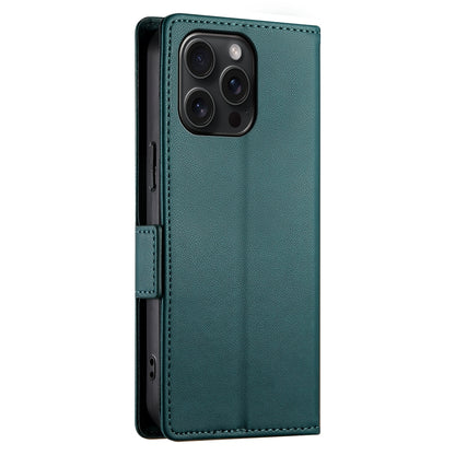 iPhone 15 Pro Max Magnetic Leather Wallet Case with Card Slots, Stand Function & Full Protection