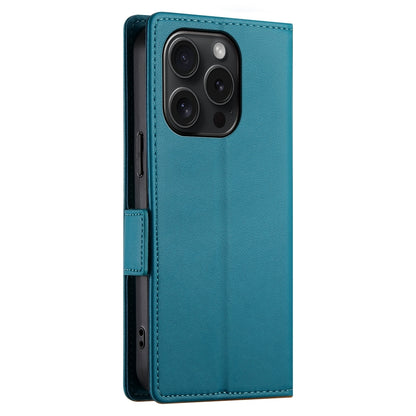 iPhone 15 Pro Magnetic Leather Wallet Case with Card Slots, Stand Function & Full Protection