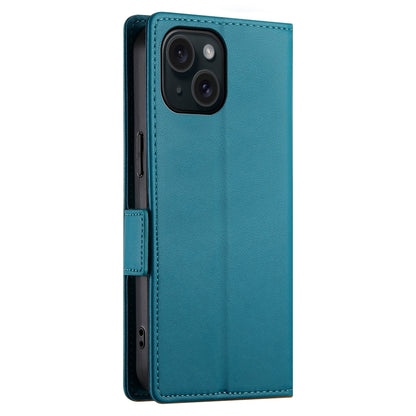 iPhone 15 Magnetic Leather Wallet Case with Card Slots, Stand Function & Full Protection