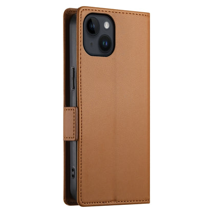 iPhone 14 Magnetic Leather Wallet Case with Card Slots, Stand Function & Full Protection