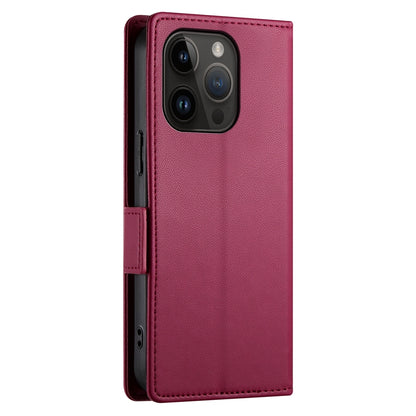 iPhone 14 Pro Magnetic Leather Wallet Case with Card Slots, Stand Function & Full Protection