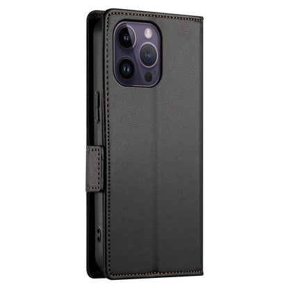 iPhone 14 Pro Max Magnetic Leather Wallet Case with Card Slots, Stand Function & Full Protection