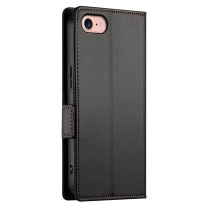 iPhone 8 Magnetic Leather Wallet Case with Card Slots, Stand Function & Full Protection