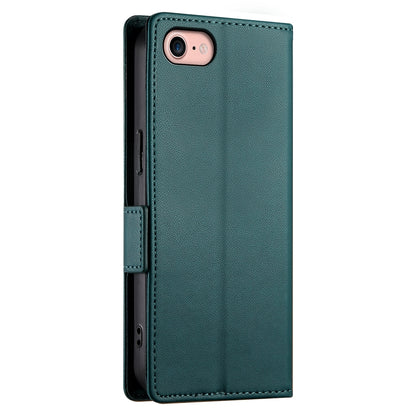 iPhone SE 2022 Magnetic Leather Wallet Case with Card Slots, Stand Function & Full Protection