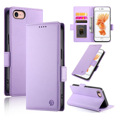 iPhone SE 2020 Magnetic Leather Wallet Case with Card Slots, Stand Function & Full Protection