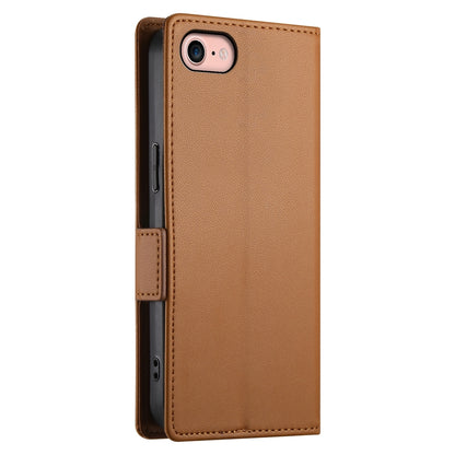 iPhone 8 Magnetic Leather Wallet Case with Card Slots, Stand Function & Full Protection